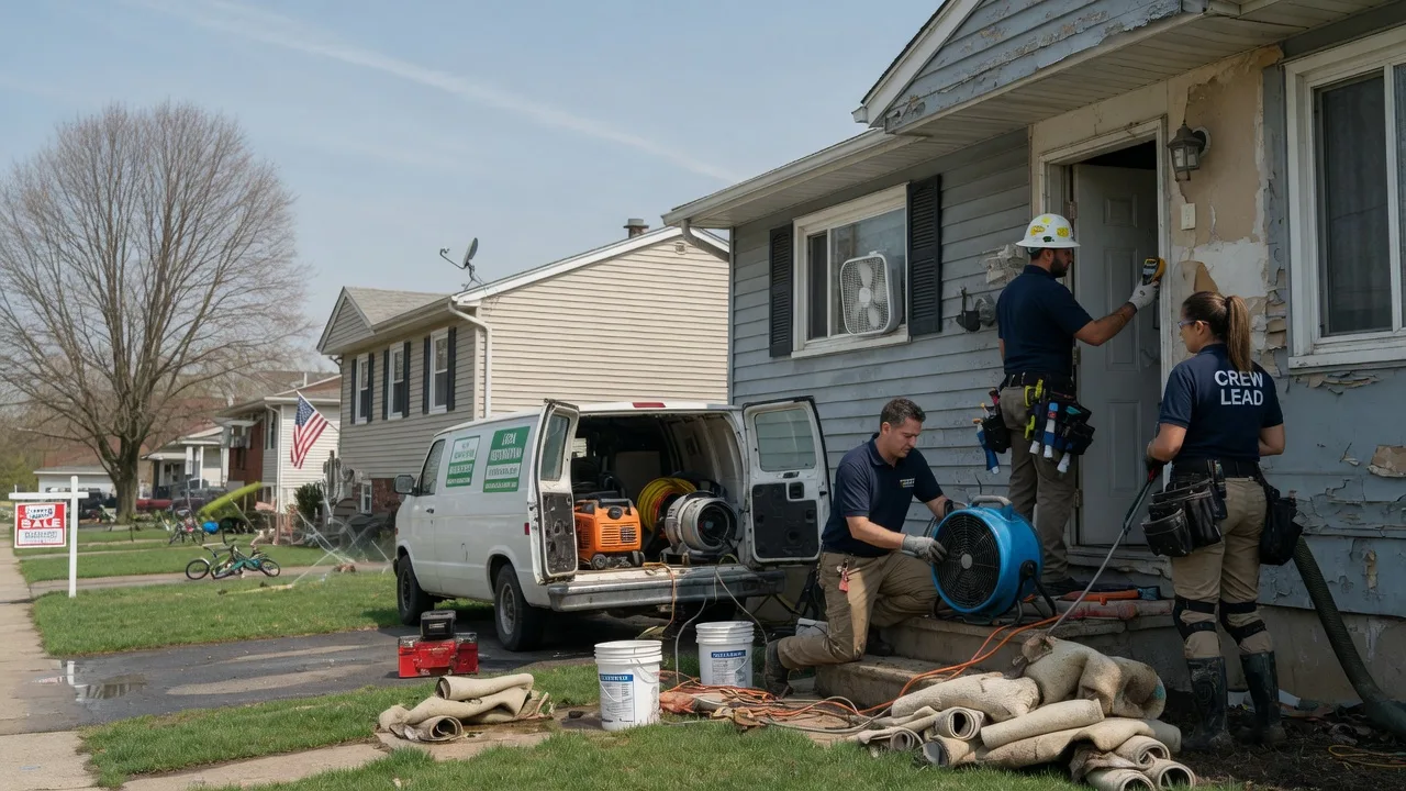 Flood Cleanup in Union City, MI near me