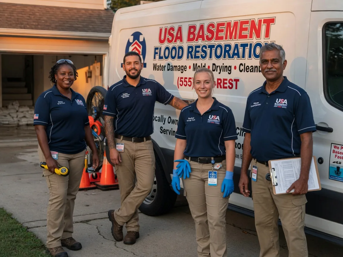 Basement Flood Cleanup company in Union City, MI