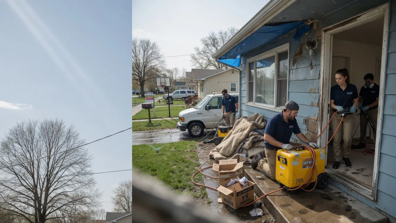 Basement Flood Cleanup in Union City, MI near me